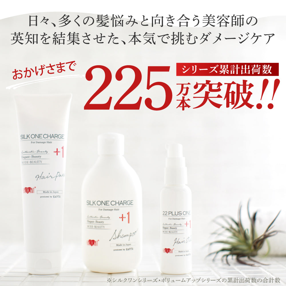 美容室専売品】EARTHEART 22油プラス1 ヘアオイル60ml / 洗い流さない